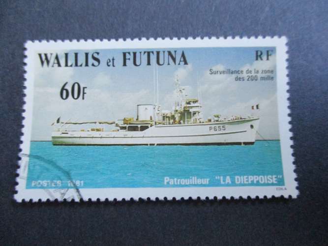 Wallis & Futuna y & t 279 obl 1981