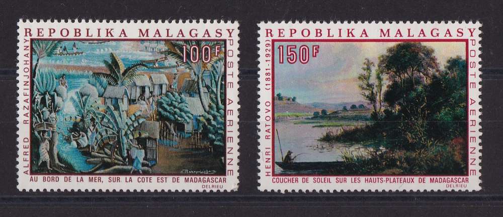 MADAGASCAR  Y/T   PA n° 1110/111   neuf **   1969