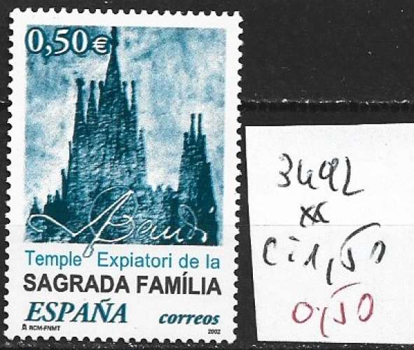 ESPAGNE3492 ** côte 1.50 €