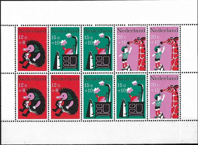 Pays-Bas - 1967 - Y & T n° 6 Blocs & feuillets - MNH