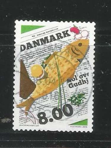 Danemark 2016 - YT n° 1823 - Hareng fumé - cote 1,60