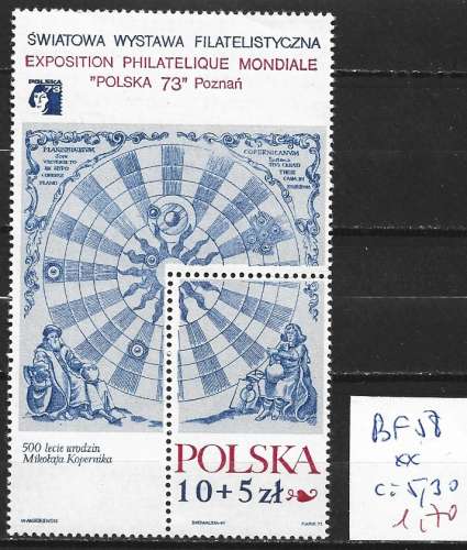 POLOGNE BF 58 ** côte 5.30 €