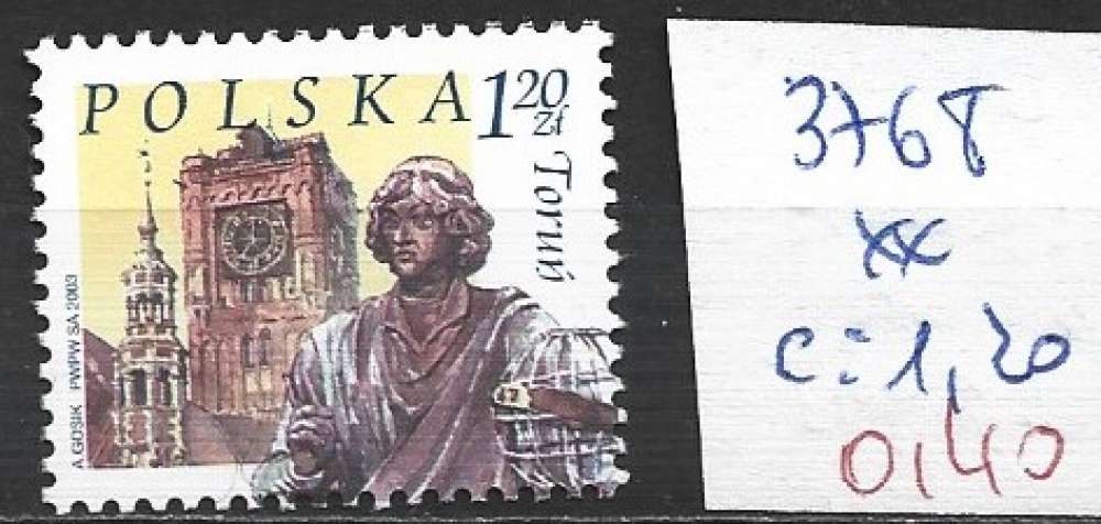 POLOGNE 3768 ** côte 1.20 €