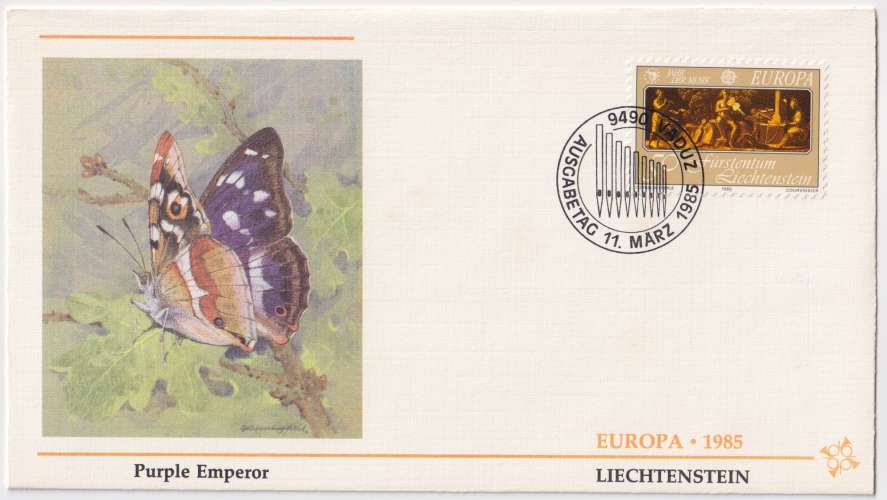 Liechtenstein FDC 1985 Y&T 807 - Europa (scan dos) 