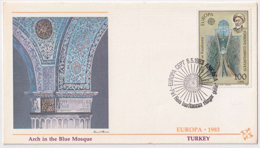 Turquie FDC 1983 Y&T 2390 - Europa (scan dos) 