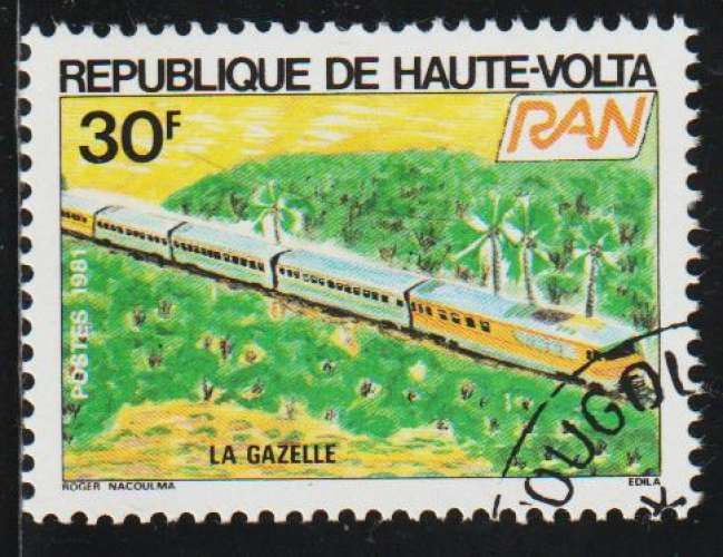 HAUTE-VOLTA 1981 - Y&T  N° 549