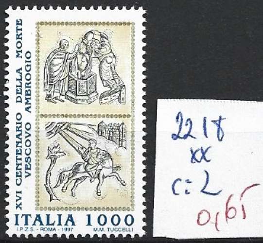 ITALIE 2218 ** côte 2 € 