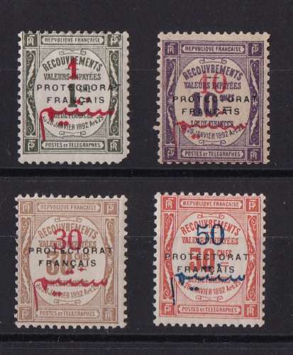 MAROC  Y/T Taxe  n° 23/26    neuf **   1915