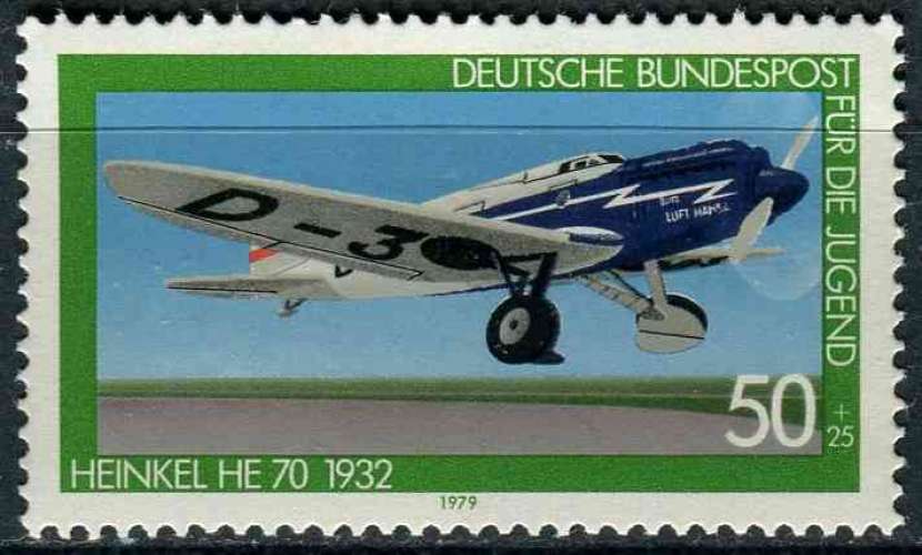 ALLEMAGNE RFA 1979 NEUF** MNH N° 851