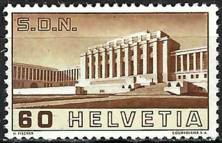 Suisse - 1938 - Y & T n° 309 - MH