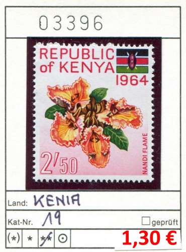 Kenya 1964 - Michel 19 - ** neuf mnh - 