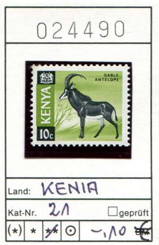 Kenya 1966 - Michel 21 - ** neuf mnh - 