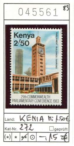 Kenya 1983 - Michel 272 - ** neuf mnh - 