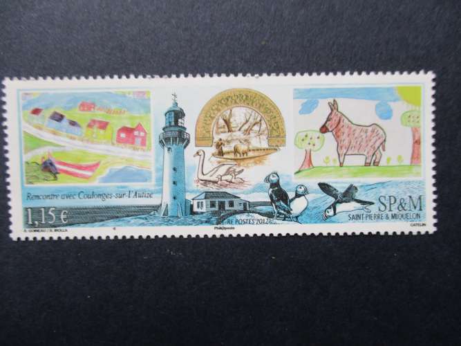 Saint Pierre & Miquelon y & t 1051 ** 2012