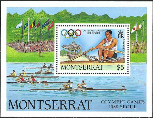 Montserrat - 1988 - Y & T n° 46 Blocs & feuillets - MNH