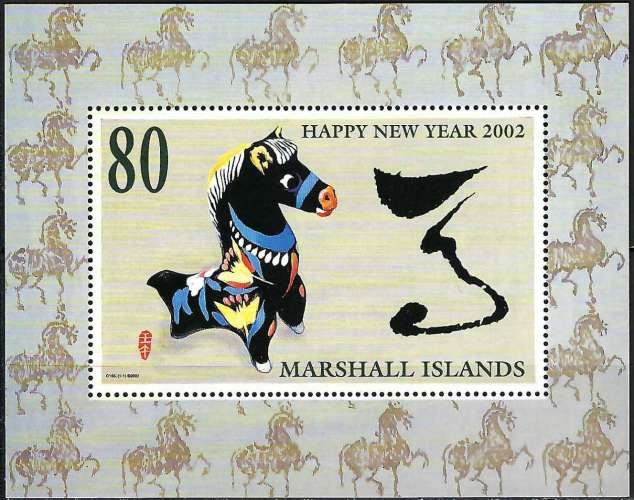 Marshall - 2002 - Y & T n° 50 Blocs & feuillets - MNH