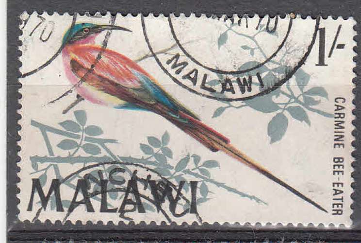 Malawi 1968  Y&T  98  oblitéré  oiseau