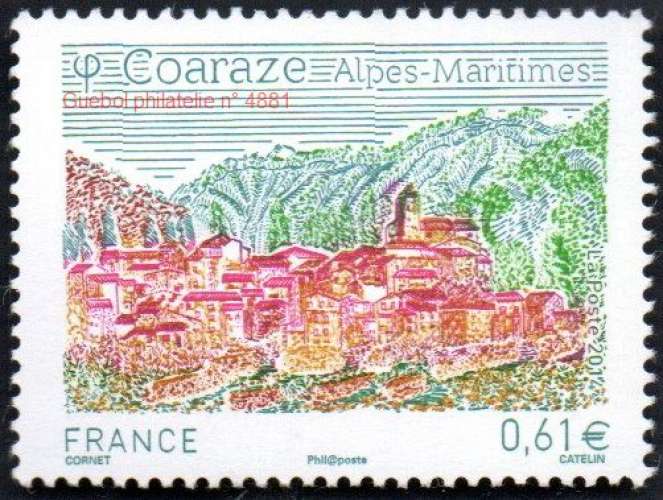 France n° 4881 ** Coaraze (Alpes maritimes)            