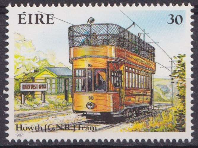 Irlande 1987 Y&T 620 neuf ** - Tramways 