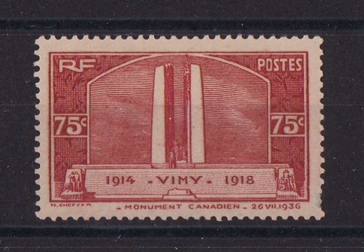 FRANCE   Y/T  n° 316   neuf **   1936