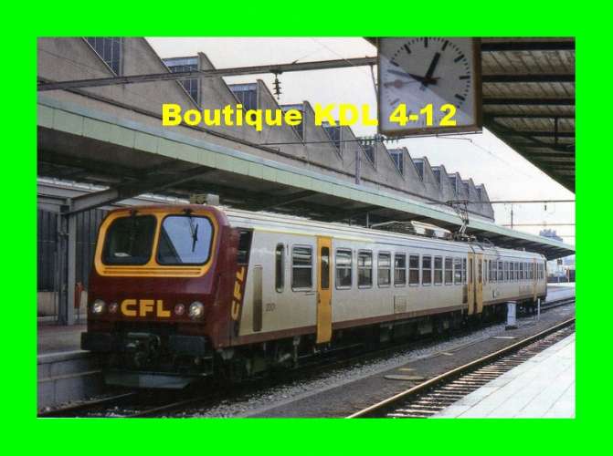 ACACF 500 - Automotrice Z 2001 en gare - LUXEMBOURG VILLE - CFL