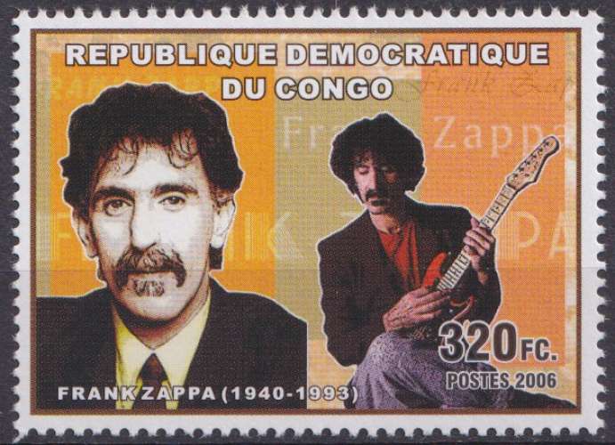 Congo 2006 Y&T 1726 neuf * sans gomme - Musique rock 