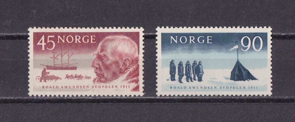 NORVEGE   Y/T   n° 419/420    Neuf **   1961