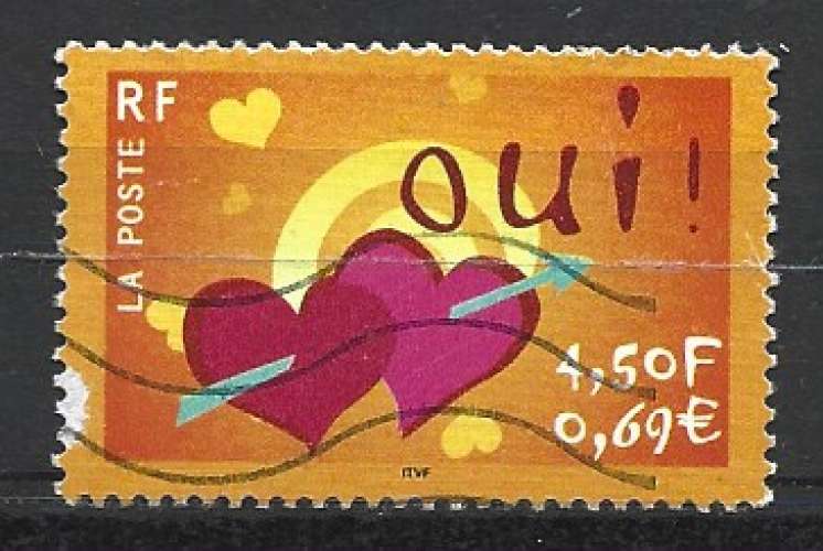 FRANCE 2001 - y & t : 3380 - OUI