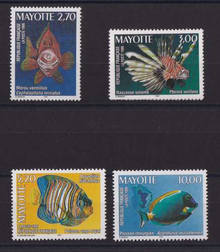 MAYOTTE  YT   n° 71/74    neuf **   1999