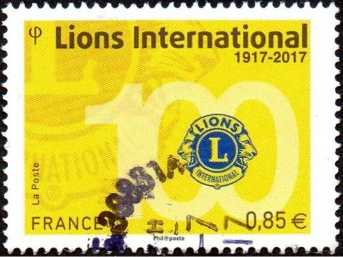 France oblitération cachet à date n° 5152 - Lions international  