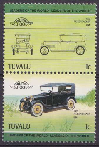 Tuvalu 1985 Y&T 307 et 308 neuf ** - Automobiles 