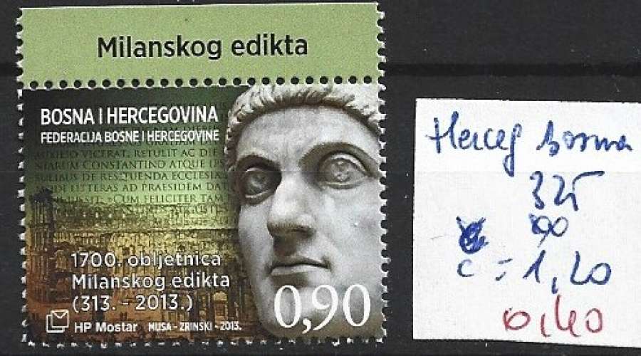 BOSNIE HERZEGOVINE HERCEG BOSNA 325 ** côte 1.20 € 