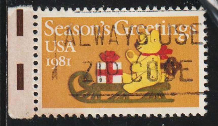 ETATS-UNIS 1981 - Y&T N° 1360