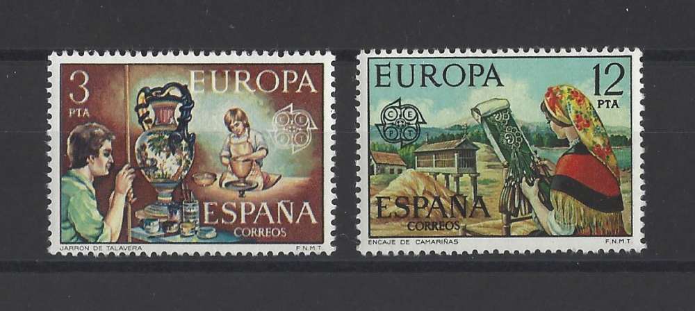 ESPAGNE  YT   n° 1961/1962   neuf **   1976