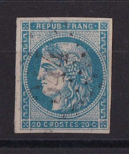 FRANCE  YT   n° 45   oblitéré    1870