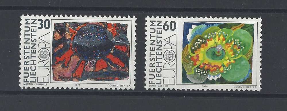 LIECHTENSTEIN   YT   n° 566/567    neuf **   1975