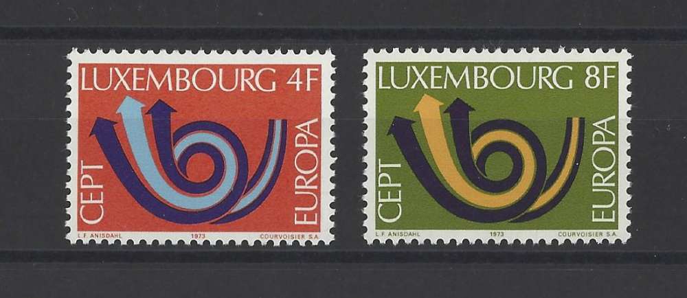 LUXEMBOURG   YT   n° 812/813    neuf **   1973