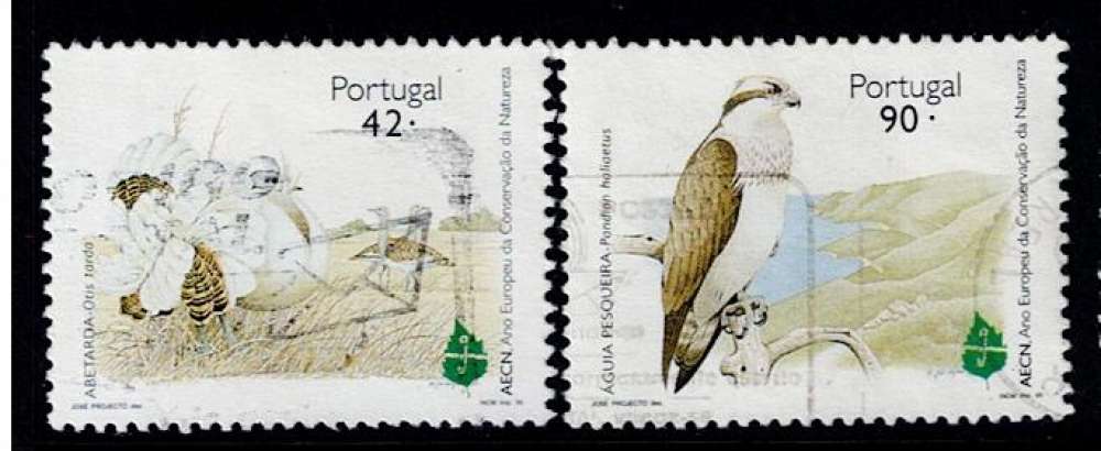 PORTUGAL 1995 - YT 2041 2042 OBLITÉRÉS.