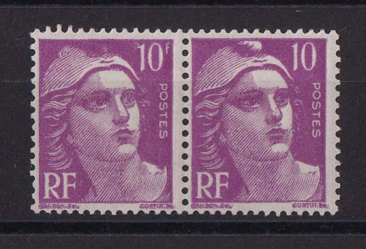 FRANCE  YT  n° 811/811a    neuf **   1948