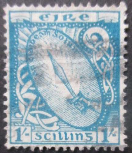 IRLANDE N°51 filigrane Se oblitéré cote 9€