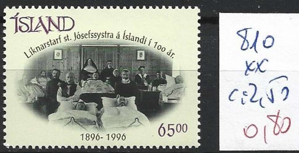 ISLANDE 810 ** côte 2.50 € 