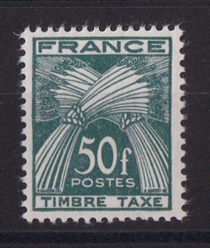 FRANCE   YT  Taxe n° 88   neuf *    1946