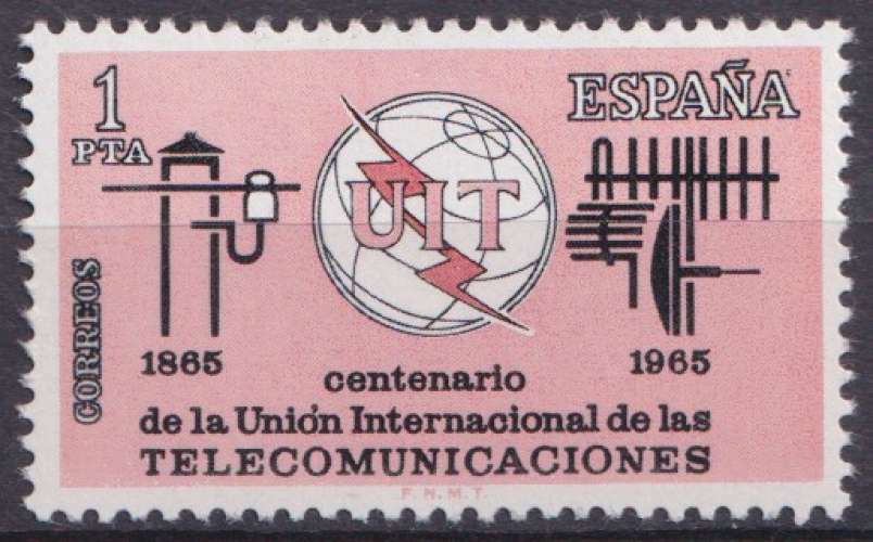 Espagne 1965 Y&T 1325 neuf ** - UIT 