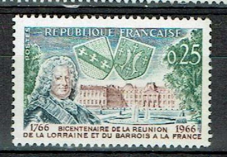 FRANCE 1966 - YT 1483 (*) NEUF SANS GOMME.