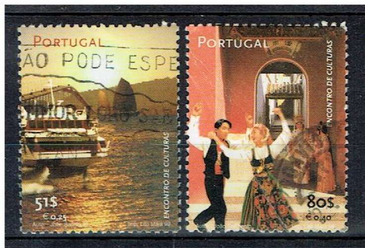 PORTUGAL 1999 - YT 2323 2324 OBLITÉRÉS.