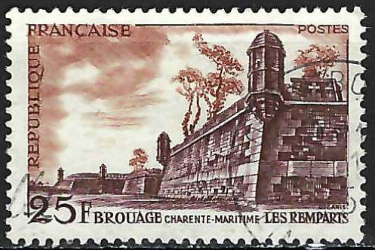 France - 1955 - Y & T n° 1042 - O.