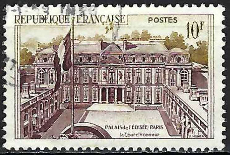 France - 1957 - Y & T n° 1126 - O.