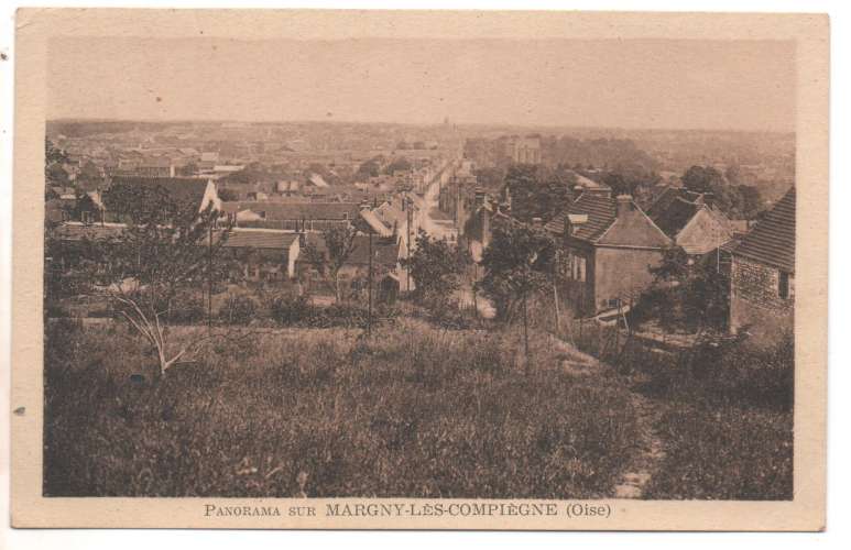 cpsm 60 Panorama sur Margny-lès-Compiègne