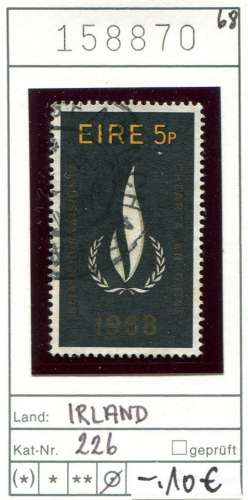 Irlande 1968 -  Michel 226 - oo oblit. - 