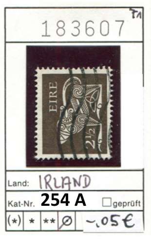 Irlande 1971-  Michel 254 A - oo oblit. - 